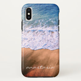 Capa Para iPhone X na praia