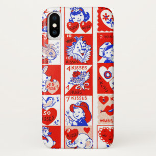 Capa Para iPhone Da Case-Mate Namorados Retro Love Hugs Padrão de Corte