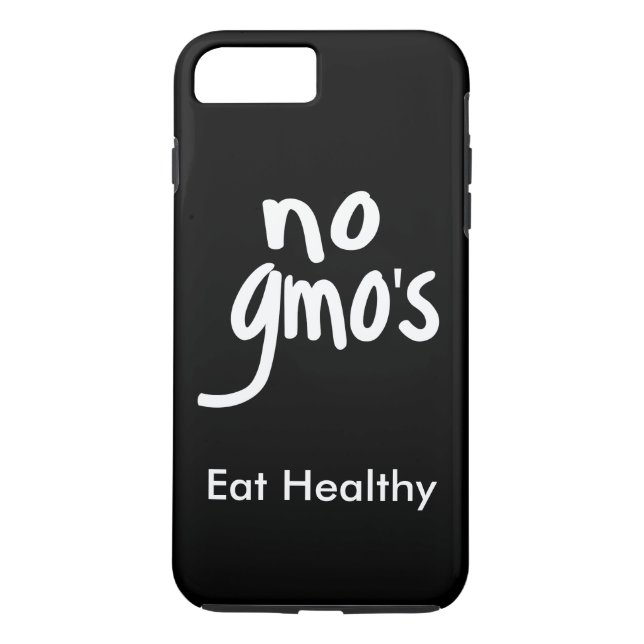 Capa Para iPhone, Case-Mate "Não há OGM que coma preto e branco saudável (Verso)
