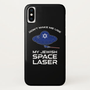 Capa Para iPhone Da Case-Mate Não me faça usar meu laser espacial judeu