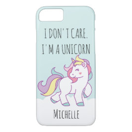 Capa Para iPhone Da Case-Mate Não me importo de ser um Unicórnio Mágico Personal