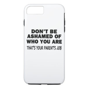 Capa iPhone 8 Plus/7 Plus Não Se Envergonhe