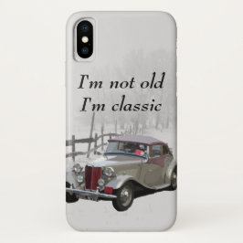 Capa Para iPhone Da Case-Mate Não sou velho, sou carros vintage clássicos da Tre