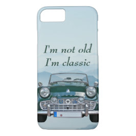 Capa iPhone 8/ 7 Não sou velho, sou carros vintage clássicos da Tre