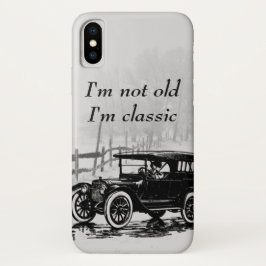Capa Para iPhone Da Case-Mate Não sou velho, sou carros vintage clássicos da Tre