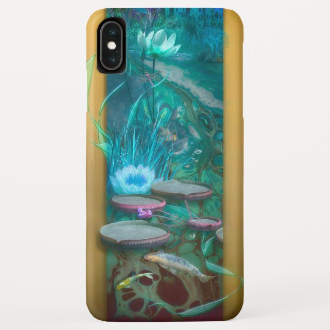 Capa Para iPhone, Case-Mate Nascer de peixe de Koi de DRAGONFLY (Verso)