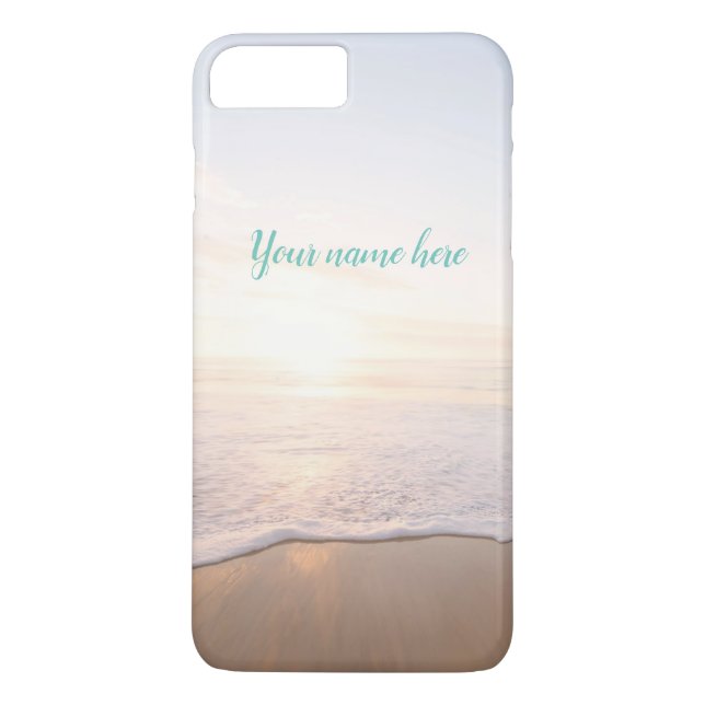 Capa Para iPhone, Case-Mate Nascer do sol na praia (Verso)