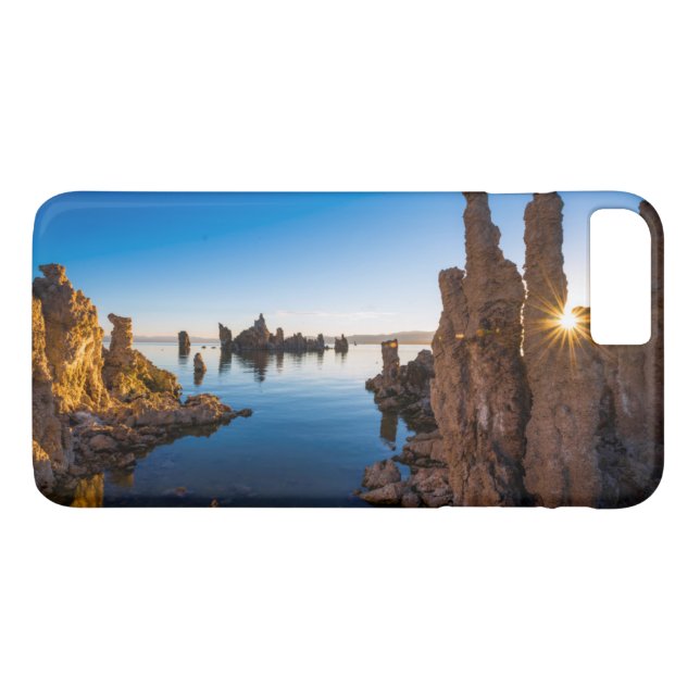 Capa Para iPhone, Case-Mate Nascer do sol no lago Mono, Califórnia (Verso (Horizontal))