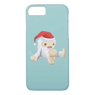 Capa Para iPhone Da Case-Mate Natal Yeti Toy Vestindo um Papai Noel
