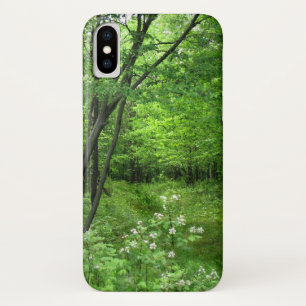 Capa Para iPhone Da Case-Mate Natureza verde da floresta das árvores que caminha