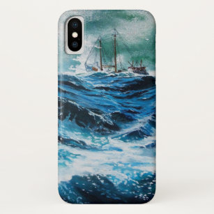 Capa Para iPhone Da Case-Mate Navio no mar em tempestade