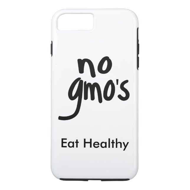 Capa Para iPhone, Case-Mate "Nenhum OGM come branco saudável com promoção negr (Verso)