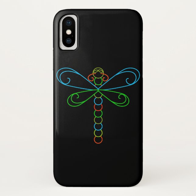 Capa Para iPhone, Case-Mate Neon Dragonfly (Verso)