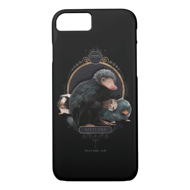 Capa Para iPhone, Case-Mate NIFFLER™ s Art Nouveau Retrato (Verso)