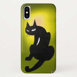 Capa Para iPhone Da Case-Mate NINJA BLACK CAT Bright Yellow