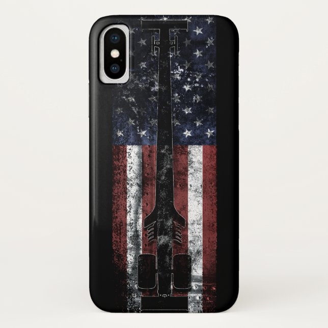 CAPA PARA iPhone, Case-Mate  NITRO ESTILO DO COMBUSTÍVEL AMERICANO (Verso)