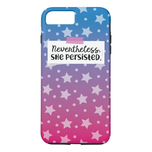 Capa Para iPhone, Case-Mate No entanto, ela persistiu (Verso)