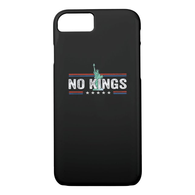 Capa Para iPhone, Case-Mate No Kings Day Retro Graphic (Verso)