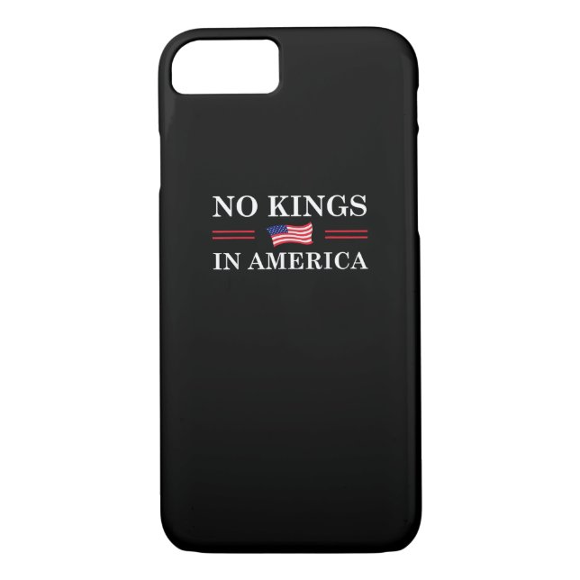 Capa Para iPhone, Case-Mate No Kings In America Freedom No King Lives American (Verso)