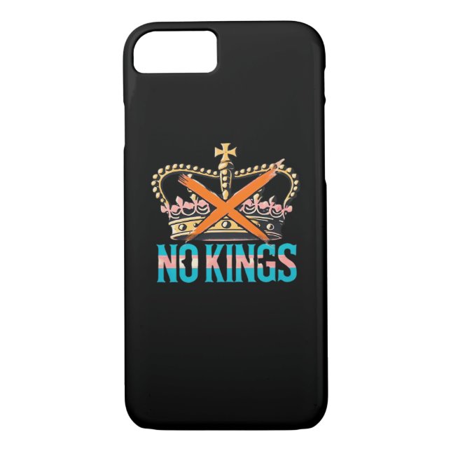Capa Para iPhone, Case-Mate No Kings No Oligarchs  (Verso)