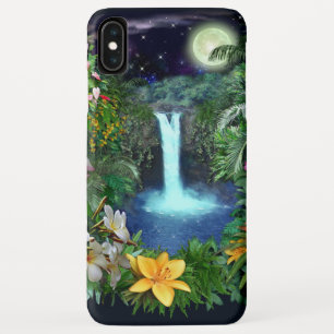 Capa Para iPhone XS Max Noite Tropical