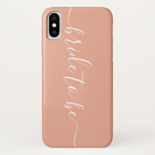 Capa Para iPhone Da Case-Mate Noiva para ser Elegante cor-de-rosa com caligrafia