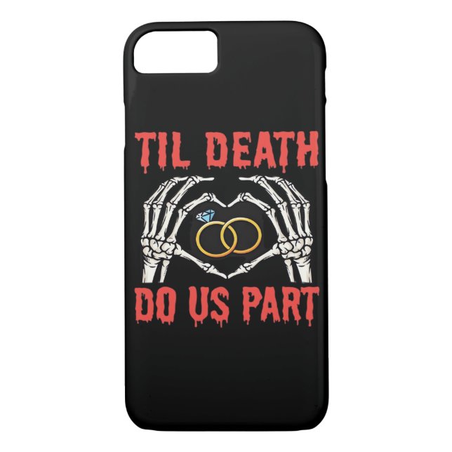 Capa Para iPhone, Case-Mate Noivado De Halloween A Morte Nos Faz Parte (Verso)