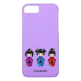 Capa Para iPhone Da Case-Mate Nome bonito dos desenhos animados das bonecas do