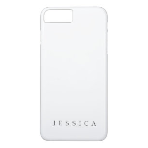 Capa iPhone 8 Plus/7 Plus Nome Clássico (ou palavra)