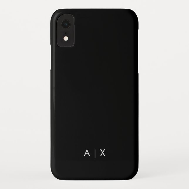 Capa Para iPhone, Case-Mate Nome de casal monogramado (Verso)