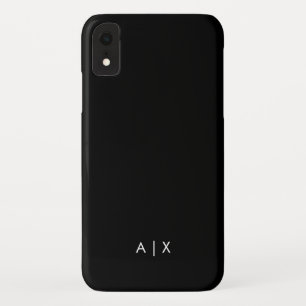 Capa Para iPhone Da Case-Mate Nome de casal monogramado simples