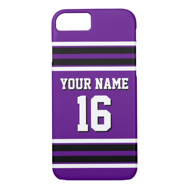 Capa Para iPhone, Case-Mate Nome do Número Personalizado de Jersey da Equipe P (Verso)