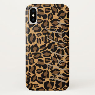 Capa Para iPhone Da Case-Mate Nome Personalizado do Padrão Jaguar Impressão