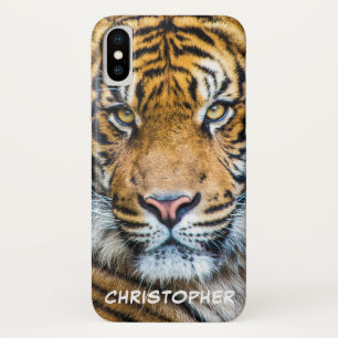 Capa Para iPhone Da Case-Mate Nome Personalizado do Rosto Tiger