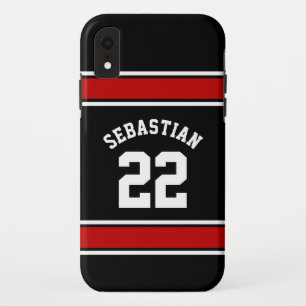 Capa Para iPhone XR Nome personalizado novidade do jérsei do futebol