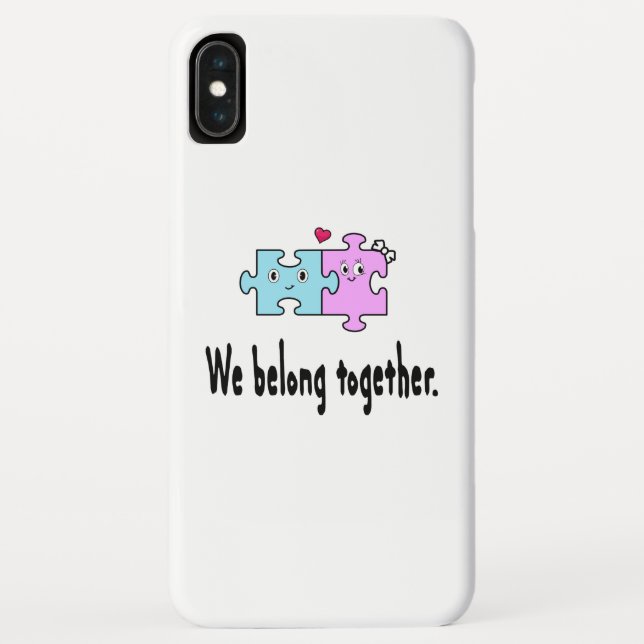 Capa Para iPhone, Case-Mate Nós pertencemos juntos (Verso)