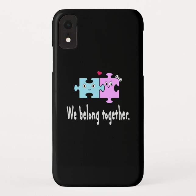 Capa Para iPhone, Case-Mate Nós pertencemos juntos (Verso)