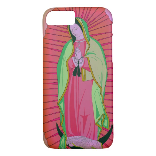 Capa Para iPhone, Case-Mate nossa dama de guadalupe (Verso)