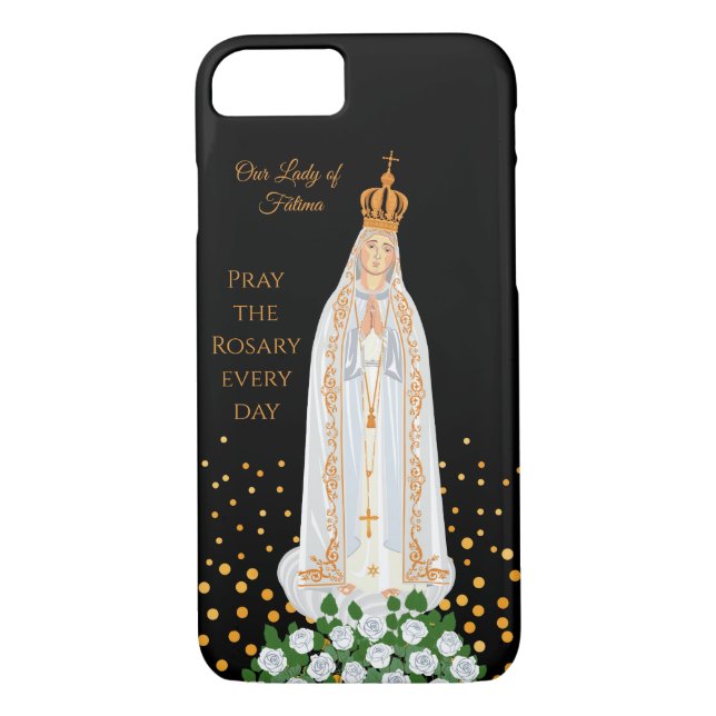 Capa Para iPhone, Case-Mate Nossa Senhora da Procissão Noturna Fatima (Verso)