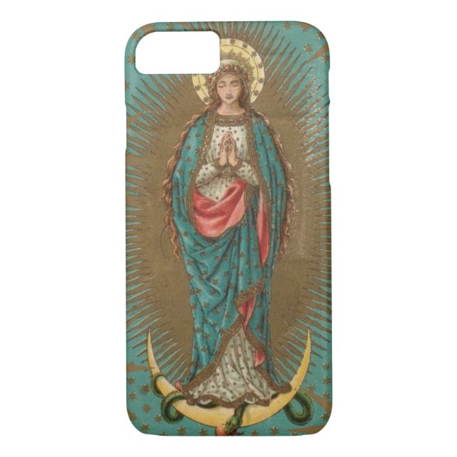 Capa Para iPhone, Case-Mate Nossa senhora da VIRGEM MARIA de Guadalupe (Verso)