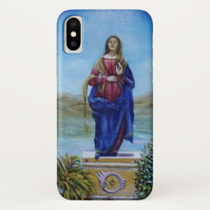 Capa Para iPhone X NOSSA SENHORA DE LUZ Madonna de Conceito Imaculado