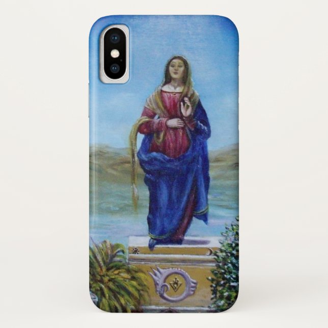 Capa Para iPhone, Case-Mate NOSSA SENHORA DE LUZ Madonna de Conceito Imaculado (Verso)