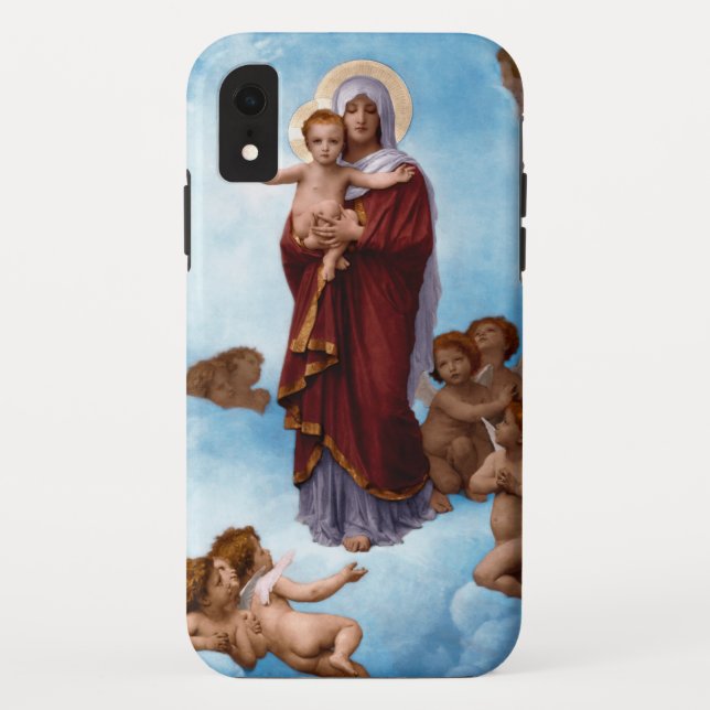 Capa Para iPhone, Case-Mate Nossa Senhora dos Anjos por William Bouguereau (Verso)