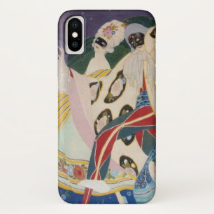 Capa Para iPhone X NOTURNO COM MÁSCARAS/mascarada Venetian