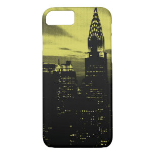 Capa iPhone 8/ 7 Nova Iorque preto pontilhado no iPhone 7