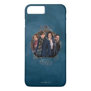 Capa iPhone 8 Plus/7 Plus NOWT SCAMANDER™ e Arte da Empresa Quadro Nouveau