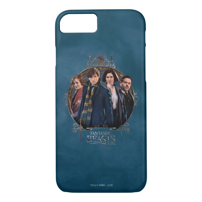 Capa Para iPhone, Case-Mate NOWT SCAMANDER™ e Arte da Empresa Quadro Nouveau (Verso)