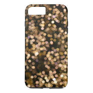 Capa iPhone 8 Plus/7 Plus Número de Lâmpada Dourada Personalizado
