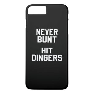 Capa iPhone 8 Plus/7 Plus Nunca Bunt, bata Dingers