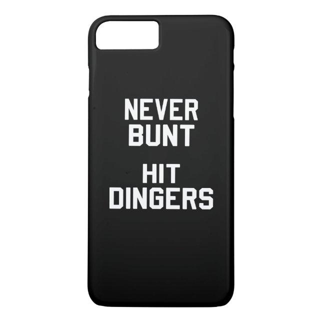 Capa Para iPhone, Case-Mate Nunca Bunt, bata Dingers (Verso)